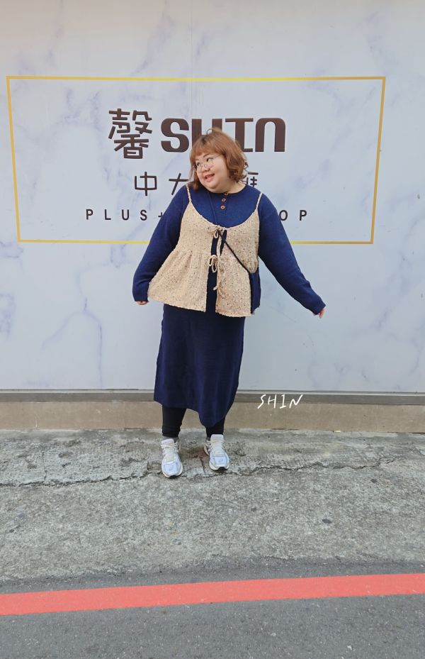 鵪鶉蛋漂亮綁帶背心(咖/杏/粉) 