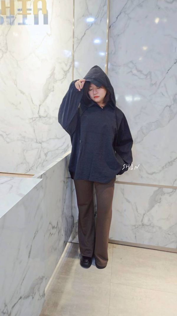 連帽風衣帥感上衣(綠/灰/黑) 