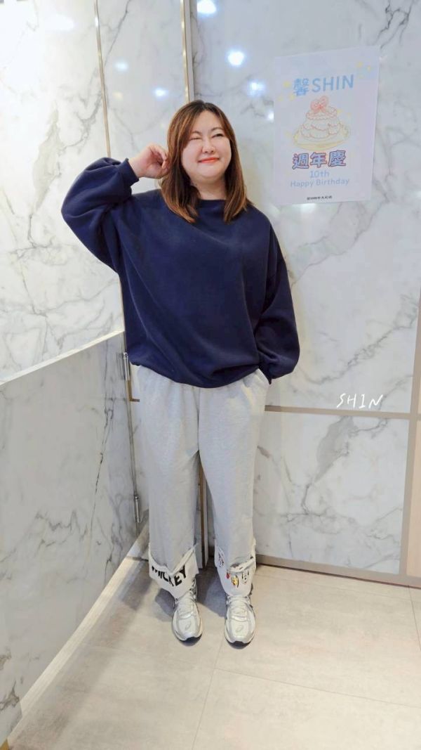 基本款大學T(橘/咖/花灰/白灰/淡粉/寶藍) 