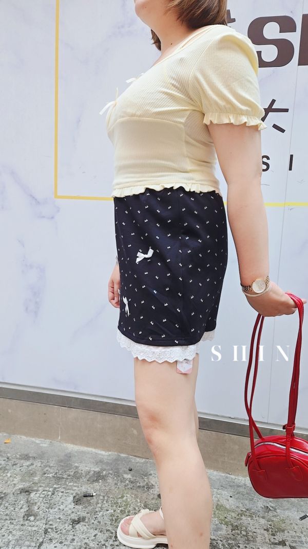 蝴蝶小花短裙 