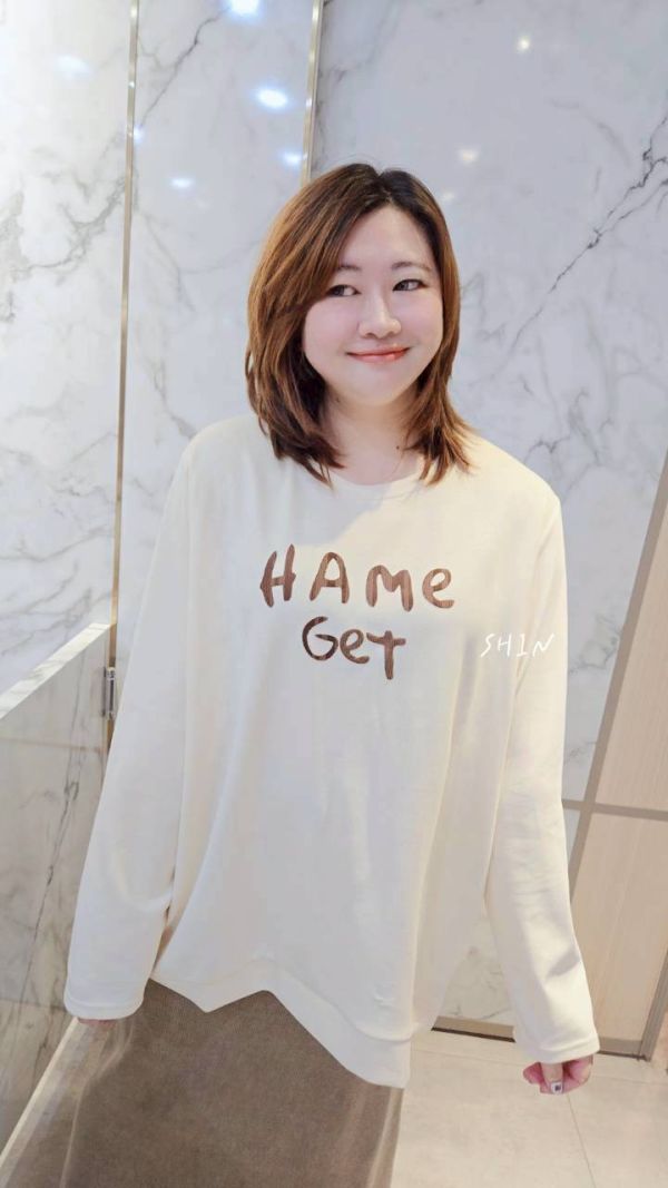 HAME曼巴棉T(杏/灰) 