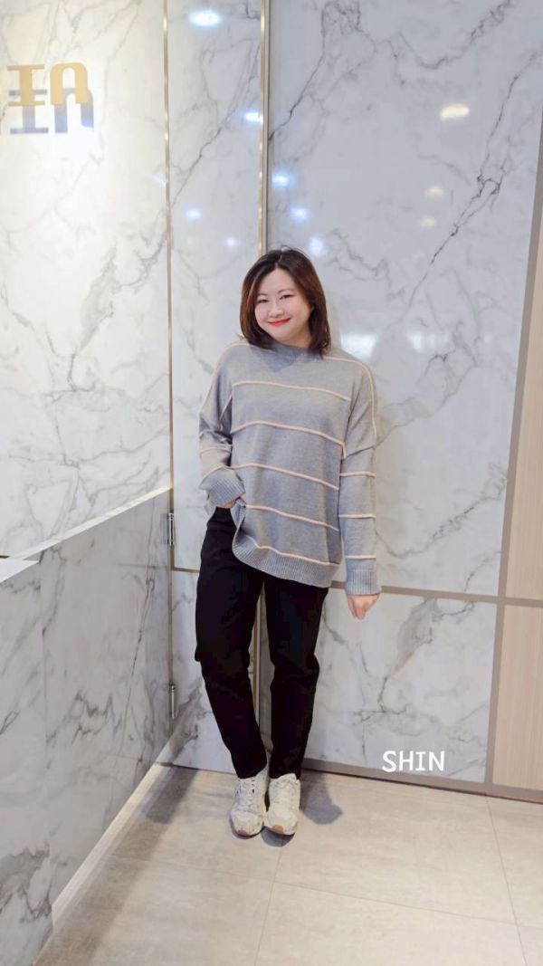 一口袋小刷毛工作褲(黑/藍) 