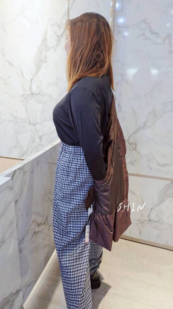 立領刷毛內搭衣 