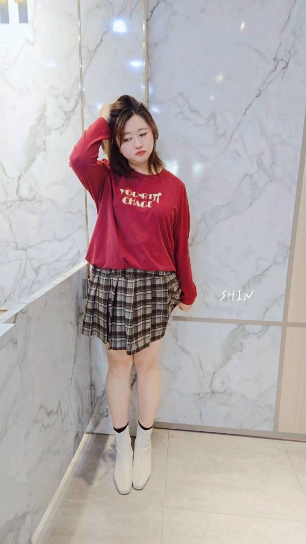 冰瓷棉英字必買T(紅/黑) 