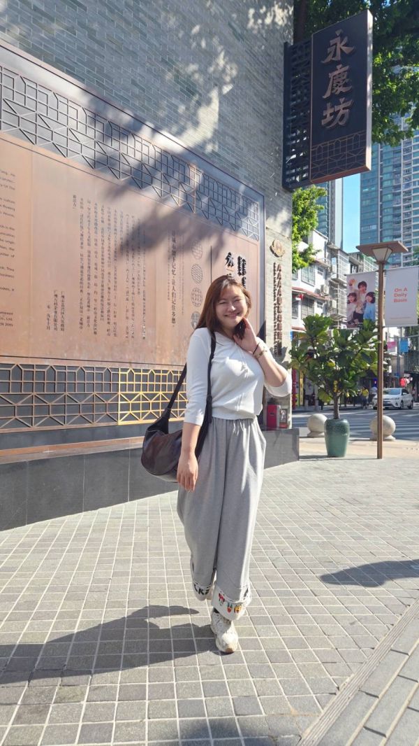 韓版米奇闊腿褲 