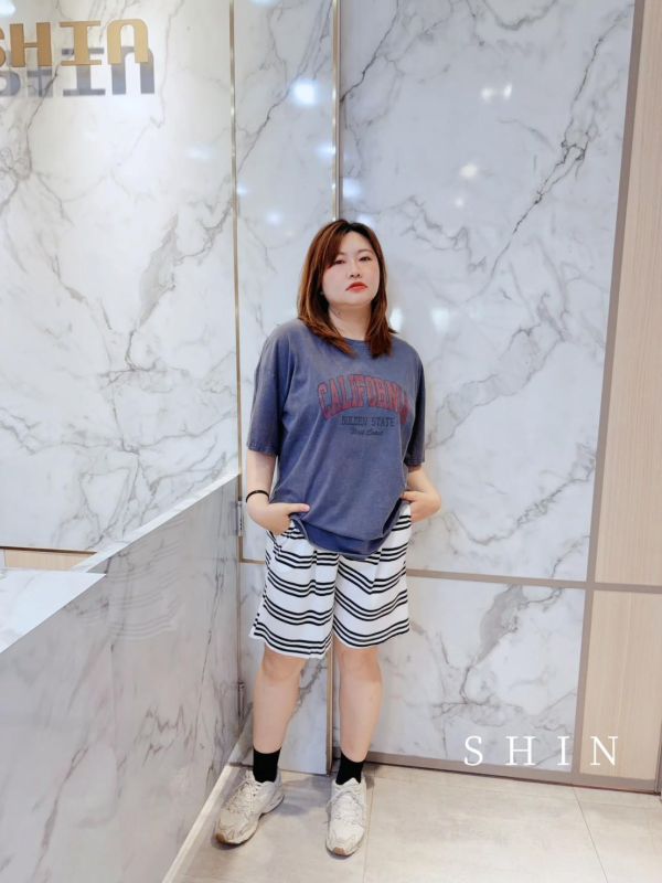 加州水洗T(白/灰綠/深藍/粉紫) 