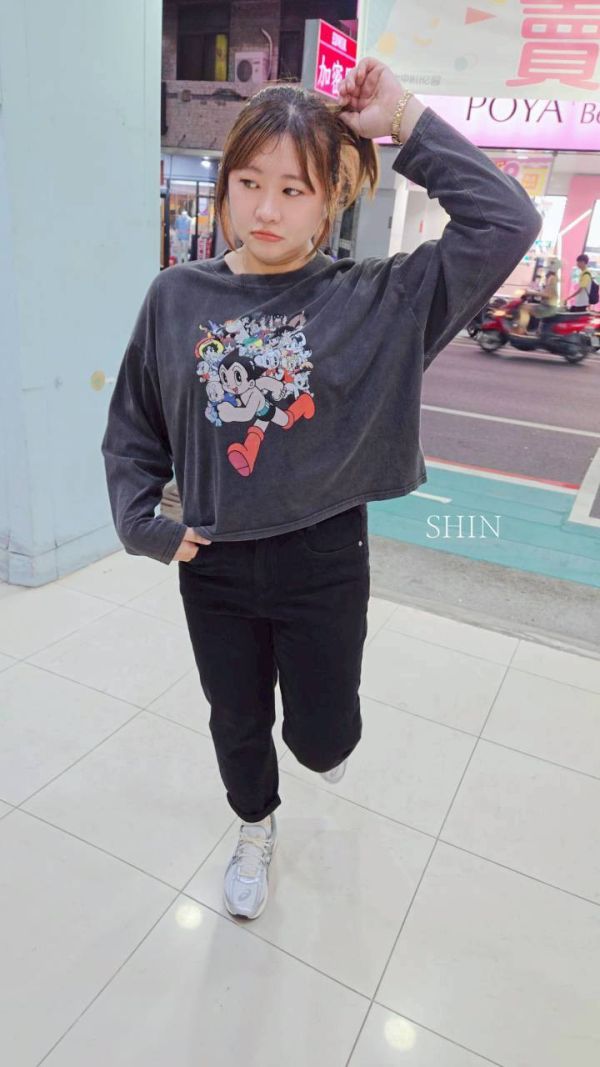 必買款老爹褲(牛仔/黑) 