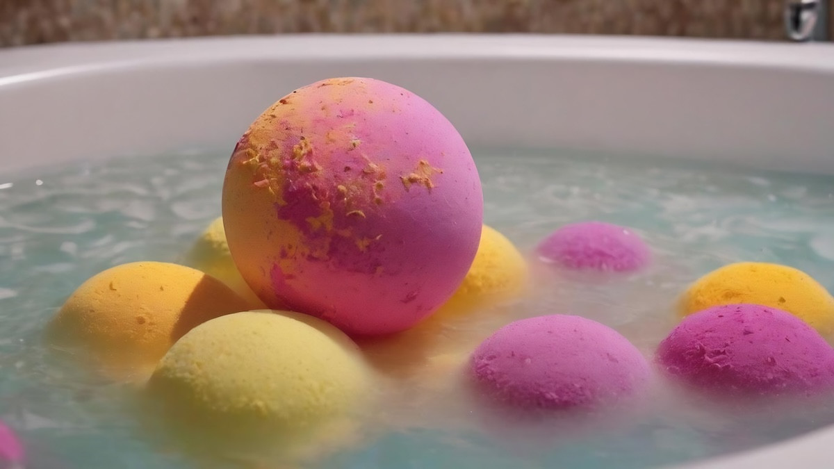 泡澡球放鬆效果