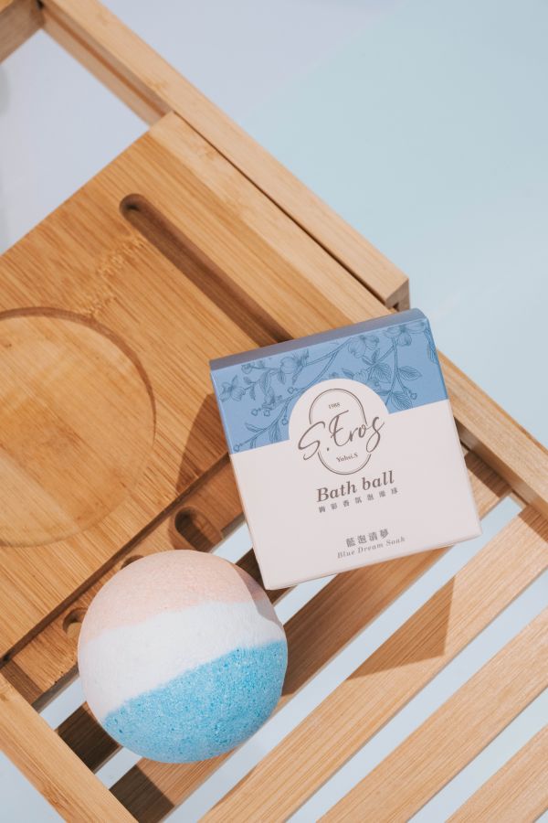Saturday × S.EROS香氛泡泡系列 絢彩香氛泡澡球 - 藍泡清夢 Blue Dream Soak 