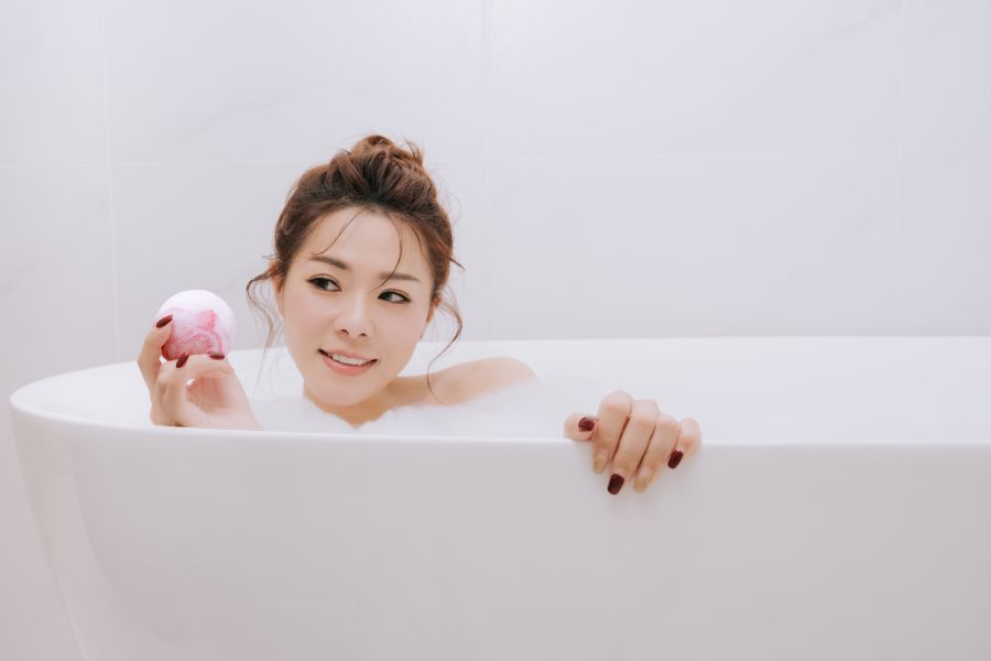 Saturday × S.EROS香氛泡泡系列 泡泡香氛氣泡球 - 玫泡花舞 Rose Petal Waltz 