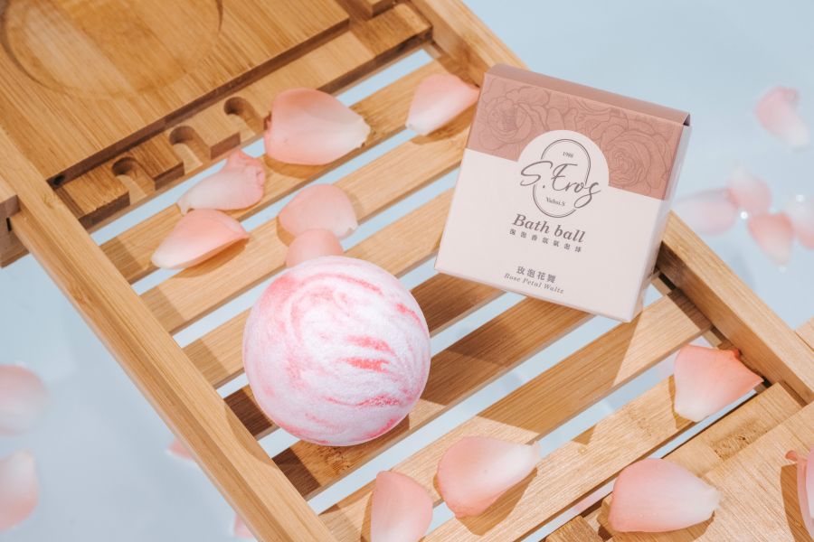 Saturday × S.EROS香氛泡泡系列 泡泡香氛氣泡球 - 玫泡花舞 Rose Petal Waltz 