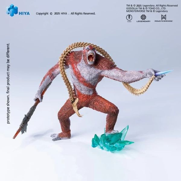 【1222KK】預購 2024哥吉拉與金剛：新帝國 刀疤王 塗裝完成品 2024哥吉拉與金剛：新帝國 刀疤王 塗裝完成品