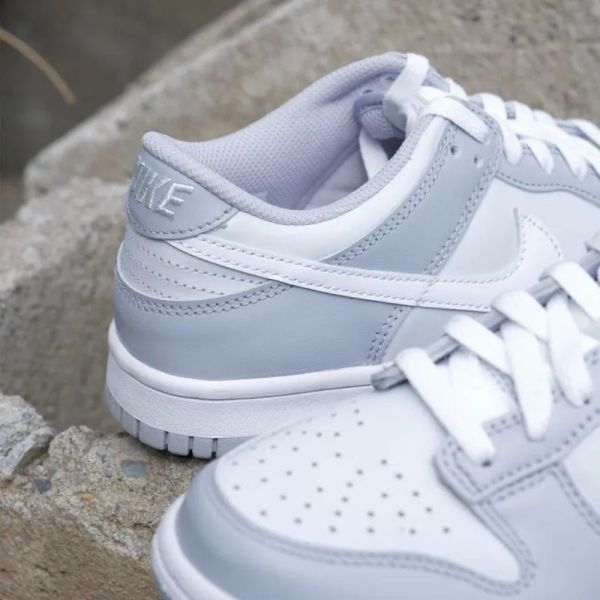 【預購】Nike Dunk Low GS Grey White 雲霧灰 反轉灰白 煙波灰 女鞋 大童鞋 休閒鞋 