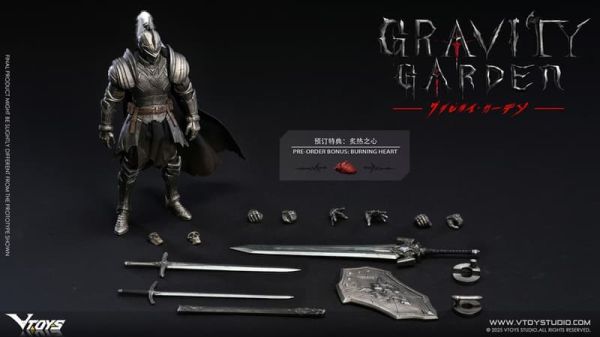 【1204KK】預購 VSD011 1/12 可動人偶 銀月騎士 重力花園 VSD011 1/12 可動人偶 銀月騎士 重力花園