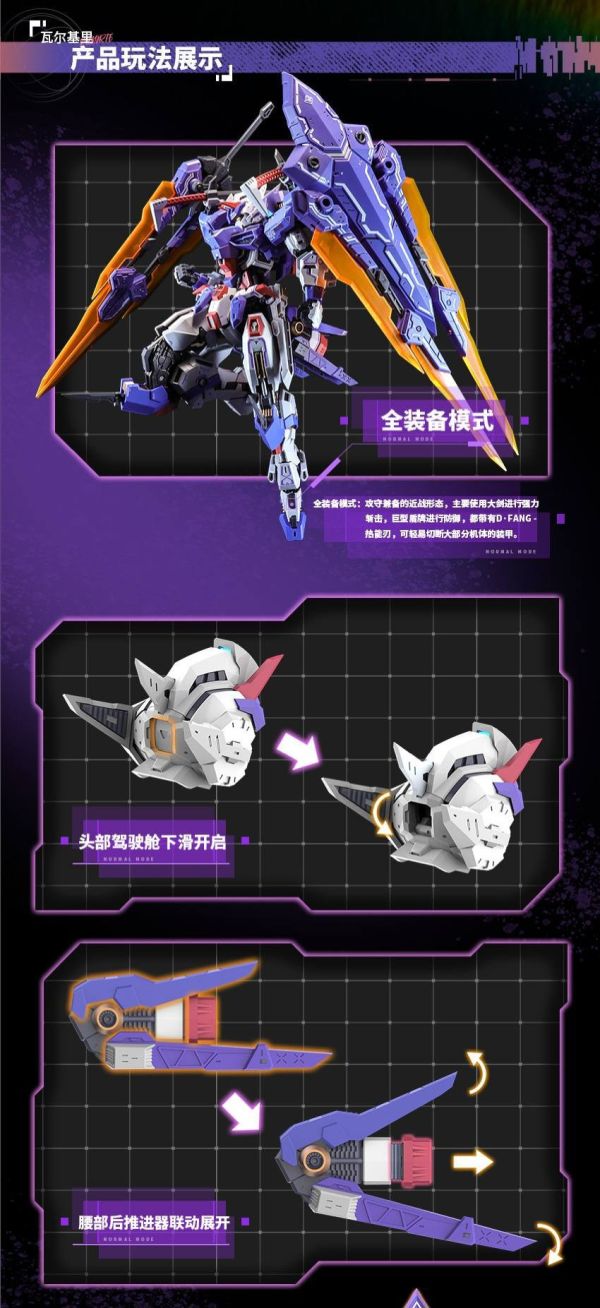 【KK】預購 伊達斯科技 瓦爾基里 機甲拼裝模型 伊達斯科技 瓦爾基里 機甲拼裝模型