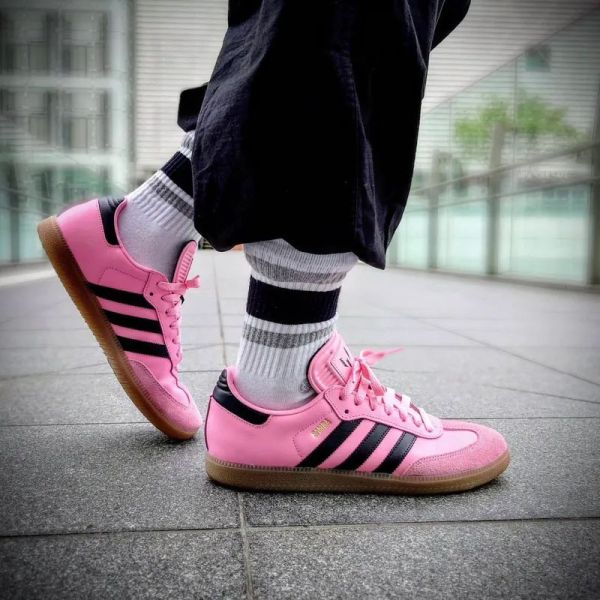 Inter Miami CF x Adidas Originals Samba "Messi Pink" 黑粉 邁阿密足球協會 聯名款 