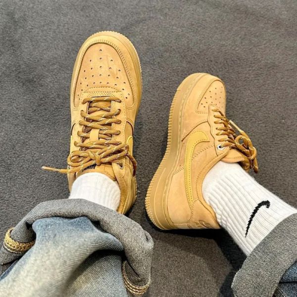 【預購】Nike Air Force 1 Low 07 LV8 Wheat Flax 小麥色 亞麻 男鞋 低筒休閒鞋 