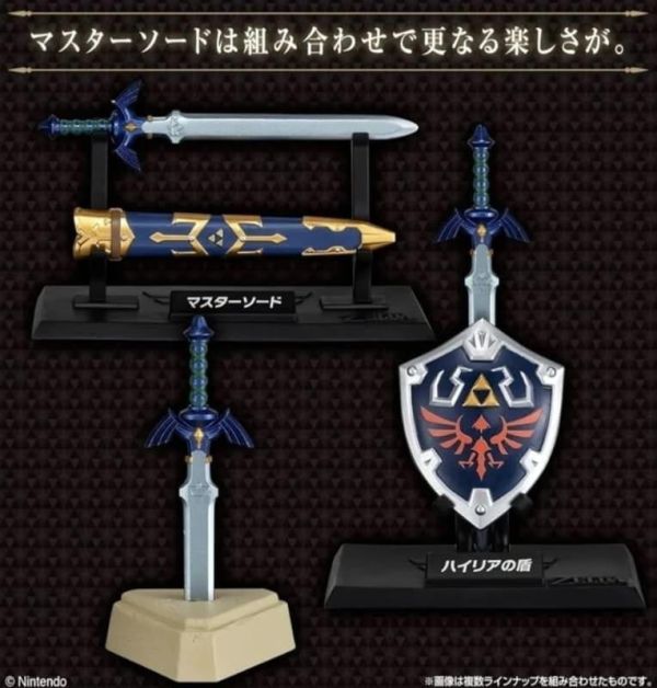 【0720KK】預購 BANDAI 盒玩 薩爾達傳說 武器收藏 中盒10入 再販 BANDAI 盒玩 薩爾達傳說 武器收藏 中盒10入 再販