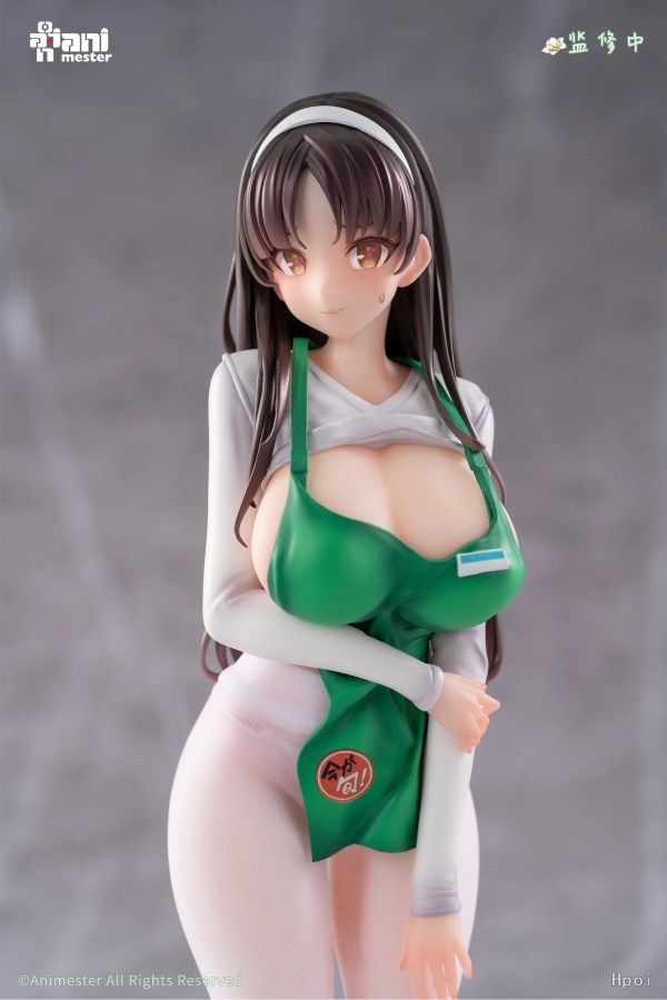 【1105KK】預購 1/6 PVC POPQN原畫 初回營業！花宮茉莉 溫柔的店員小姐 附特典 1/6 PVC POPQN原畫 初回營業！花宮茉莉 溫柔的店員小姐 附特典