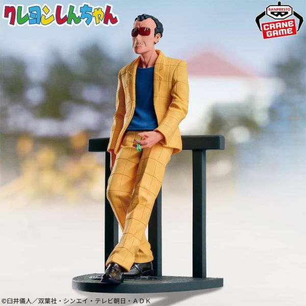【0603KK】預購 BANPRESTO 景品 蠟筆小新 我們的模型系列 園長 BANPRESTO 景品 蠟筆小新 我們的模型系列 園長