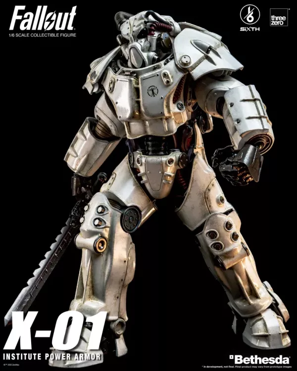 【1019KK】預購 threezero 3A《異塵餘生》1/6 X-01 學院動力裝甲 threezero 3A《異塵餘生》1/6 X-01 學院動力裝甲