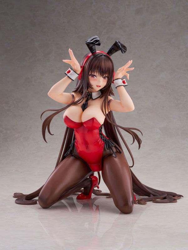 【0731KK】預購 1/4 PVC ピロ水原畫  甜蜜女友2+ 黑姬結燈 兔女郎套裝Ver. 1/4 PVC ピロ水原畫  甜蜜女友2+ 黑姬結燈 兔女郎套裝Ver.
