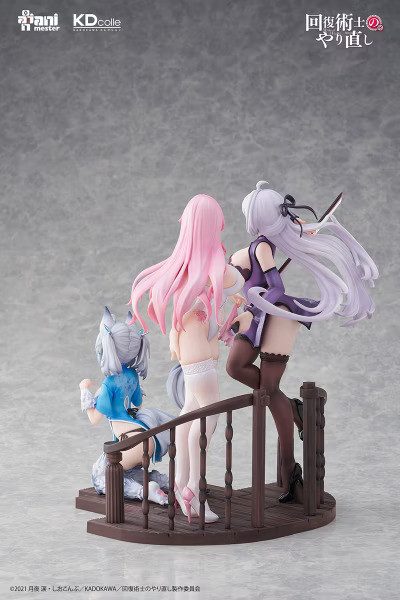 【1116KK】預購 大漫匠 角川 1/7 PVC《回復術士的重啟人生》克蕾赫&芙列雅&剎那 三人套組旗袍Ver. 附特典 大漫匠 角川 1/7 PVC《回復術士的重啟人生》克蕾赫&芙列雅&剎那 三人套組旗袍Ver. 附特典