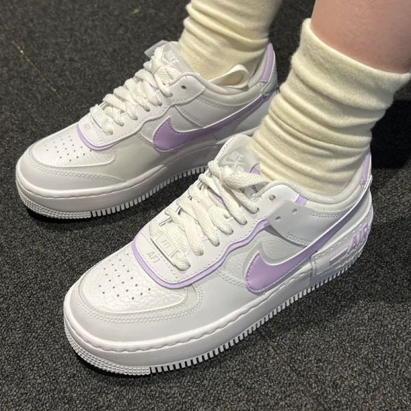 Nike Air Force 1 Low Shadow 淺紫白 薰衣草紫 解構 芋香椰奶 