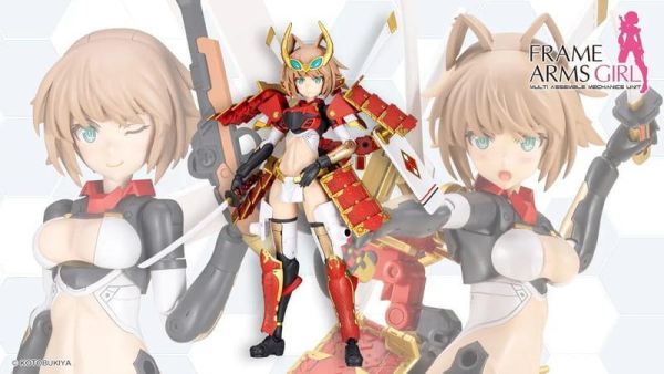 【0513KK】預購 壽屋 組裝模型 Frame Arms Girl 機甲少女 信玄 改 壽屋 組裝模型 Frame Arms Girl 機甲少女 信玄 改
