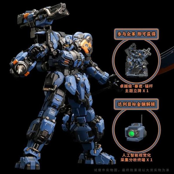 【0503KK】預購 MOSHOWTOYS 模壽 先祖效應 卓越級 暴君 錨桿 眾籌特別版 成品模型 MOSHOWTOYS 模壽 先祖效應 卓越級 暴君 錨桿 眾籌特別版 成品模型