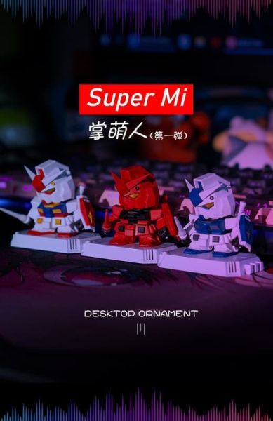 【1126KK】預購 組裝模型 Super Mi 掌萌人第一彈 初鋼萌玩 普通版 組裝模型 Super Mi 掌萌人第一彈 初鋼萌玩 普通版