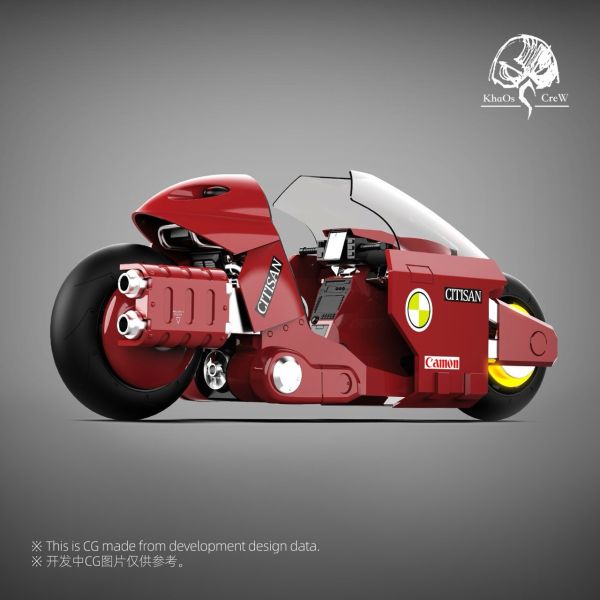【KK】預購 組裝模型 Khaos Crew混沌小隊 村雨摩托車 組裝模型 Khaos Crew混沌小隊 村雨摩托車