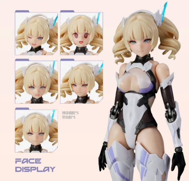 【KK】預購 組裝模型 將魂姬 解限機 UBP-R02T 矛隼機娘 組裝模型 將魂姬 解限機 UBP-R02T 矛隼機娘