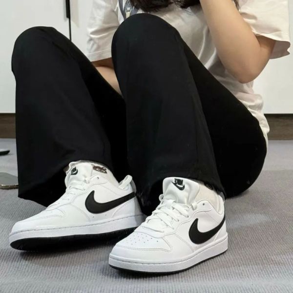 Nike Court Borough Low Recraft GS 白黑 熊貓 小Dunk 低筒 休閒鞋 板鞋 大童 女鞋 