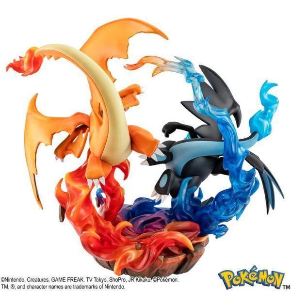 【0413KK】預購 MEGAHOUSE G.E.M.EX 寶可夢 超級噴火龍X & 超級噴火龍Y 附特典 MEGAHOUSE G.E.M.EX 寶可夢 超級噴火龍X & 超級噴火龍Y 附特典