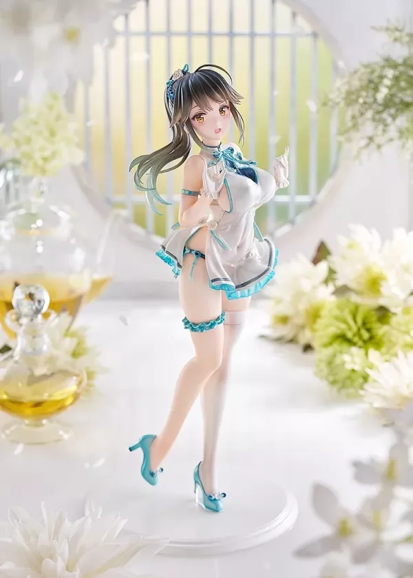 【0727KK】1/6 PVC《Avian Romance Pink Label》Anmi原畫 馬尾少女：旗袍 1/6 PVC《Avian Romance Pink Label》Anmi原畫 馬尾少女：旗袍