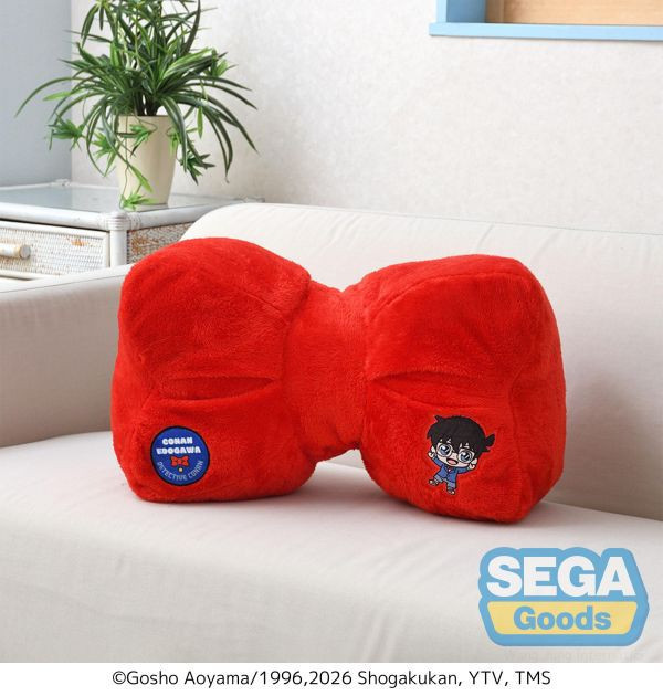 【1118KK】預購 景品 名偵探柯南 SGZ 蝴蝶結變聲器抱枕 景品 名偵探柯南 SGZ 蝴蝶結變聲器抱枕