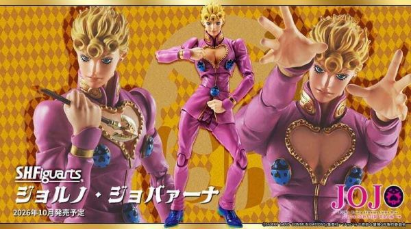 【0510KK】預購 BANDAI S.H.Figuarts SHF JoJo的奇妙冒險第五部黃金之風 喬魯諾·喬巴拿 BANDAI S.H.Figuarts SHF JoJo的奇妙冒險第五部黃金之風 喬魯諾·喬巴拿