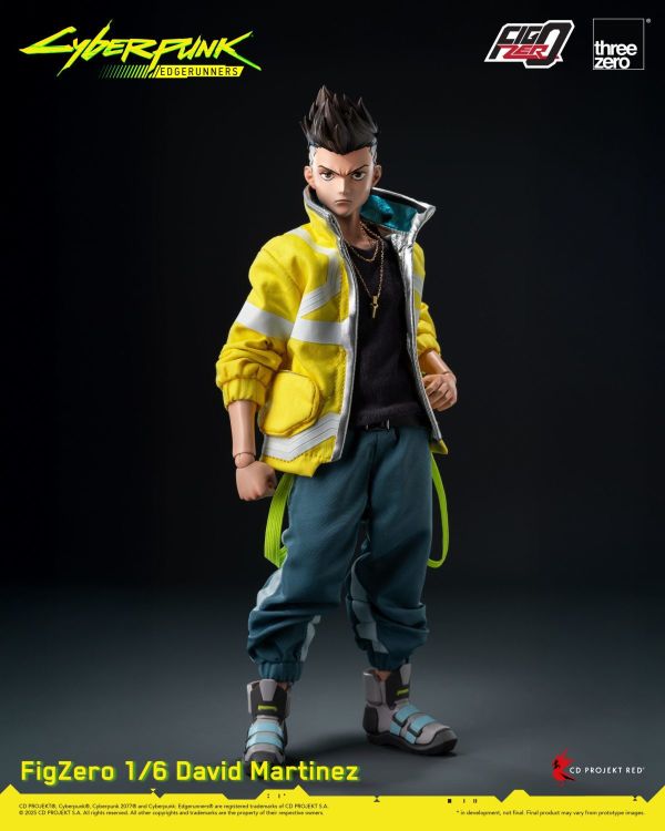 【1007KK】預購 1/6 比例可動人偶 Figzero《電馭叛客：邊緣行者》大衛·馬丁尼茲 1/6 比例可動人偶 Figzero《電馭叛客：邊緣行者》大衛·馬丁尼茲