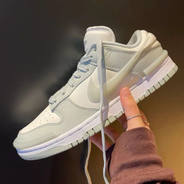 【預購】Nike Dunk Low Twist Light Silver 淺灰白 飛勾 小Ambush 厚鞋舌 