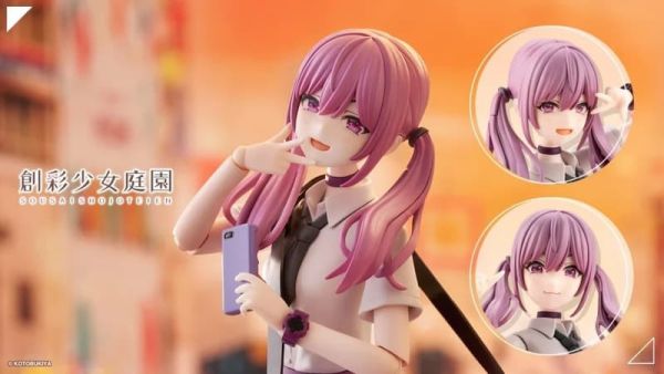 【1022KK】預購 組裝模型 1/10 創彩少女庭園 小惡魔雙馬尾醬 組裝模型 1/10 創彩少女庭園 小惡魔雙馬尾醬