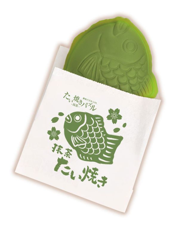 【1104KK】預購 Lite系列 抹茶鯛魚燒 趣味拼圖 Lite系列 抹茶鯛魚燒 趣味拼圖