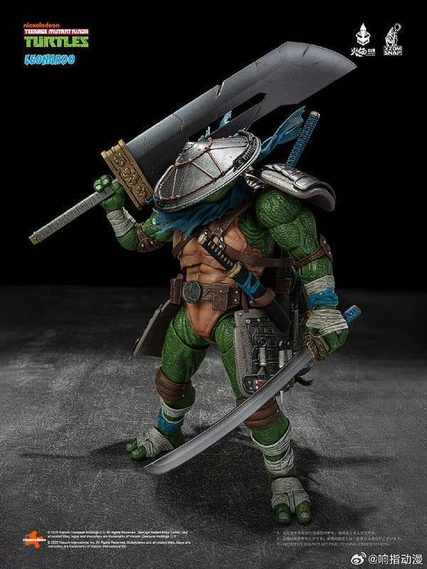 【0403KK】預購 HEATBOYS HEATFIG 忍者龜 李奧納多 達文西 1/9 完成品可動人偶 豪華版 HEATBOYS HEATFIG 忍者龜 李奧納多 達文西 1/9 完成品可動人偶 豪華版