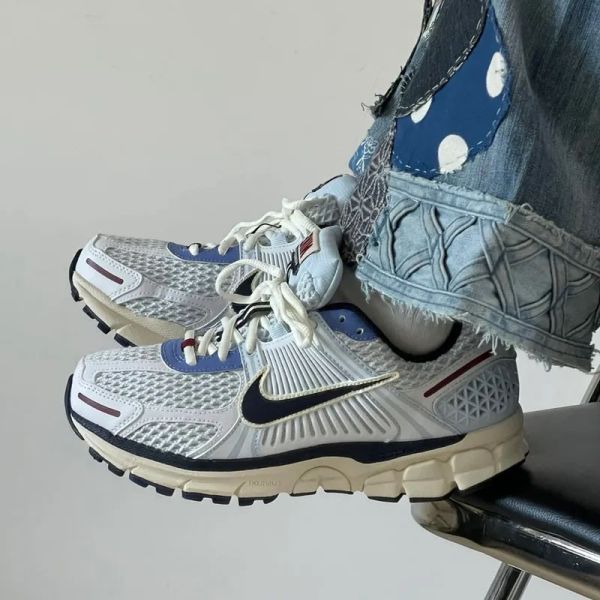 Nike Zoom Vomero 5 Blue Tint 藍莓優格 藍黑 奶油底 Y2K 復古 運動休閒鞋 