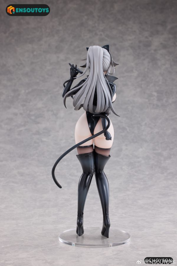 【0828KK】預購 1/7 PVC CHOYEON原畫 貓女Happy醬 灰髮異色版 附特典 1/7 PVC CHOYEON原畫 貓女Happy醬 灰髮異色版 附特典
