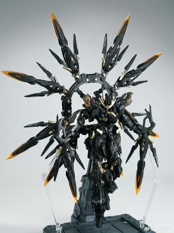 【KK】現貨 組裝模型 萬象聚變 MG 1/100 黑天啟 全噴塗 合金骨架 組裝模型 MG 1/100 黑天啟 全噴塗 合金骨架