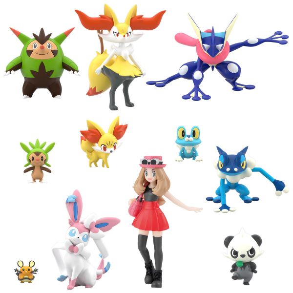 【0909KK】預購 食玩 靈寶可夢 POKEMON SCALE WORLD 卡洛斯地區套組 食玩 靈寶可夢 POKEMON SCALE WORLD 卡洛斯地區套組