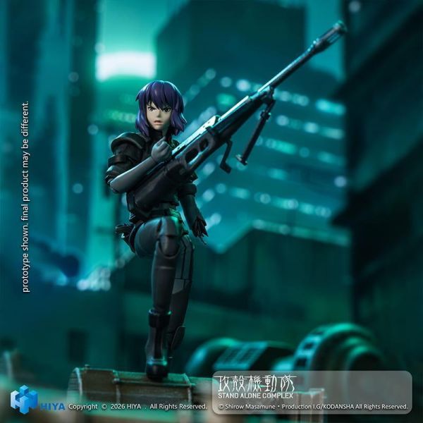 【0819KK】預購 HIYA 海雅 1/12 攻殼機動隊S.A.C. 草薙素子 戰鬥服ver. HIYA 海雅 1/12 攻殼機動隊S.A.C. 草薙素子 戰鬥服ver.