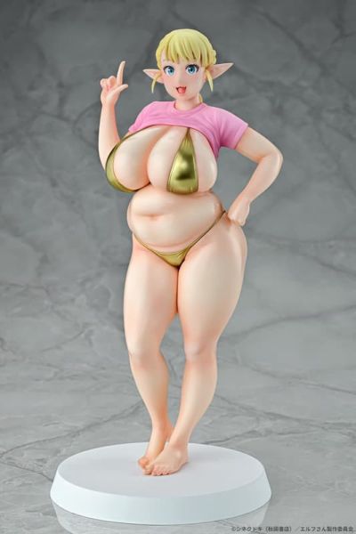 【1104KK】預購 1/7 PVC《精靈小姐瘦不了》繪留札 Gold ver. 1/7 PVC《精靈小姐瘦不了》繪留札 Gold ver.