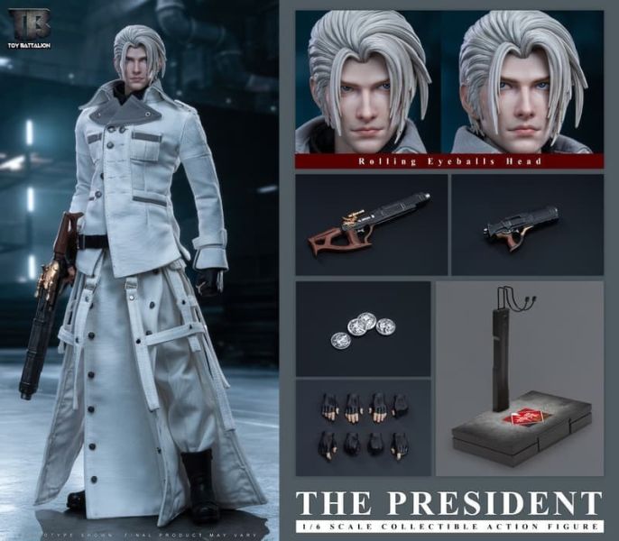 【0113KK】預購 TOYS BATTALION 1/6 The President 行星總裁 TB028 TOYS BATTALION 1/6 The President 行星總裁 TB028
